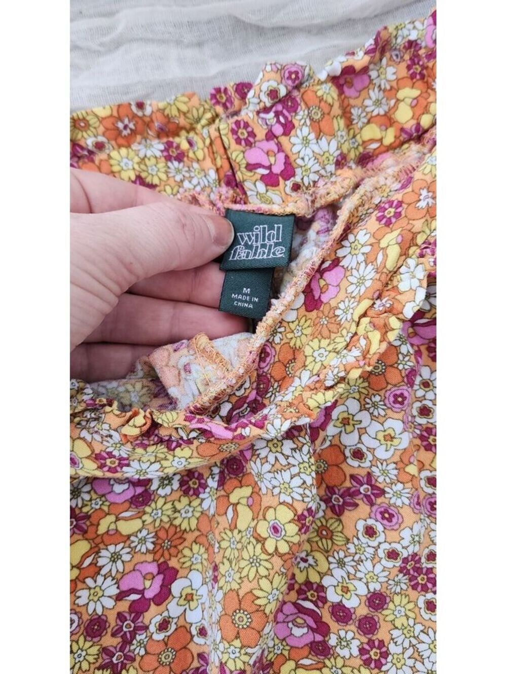 Wild Fable Floral Shorts Size M - Picture 6 of 11